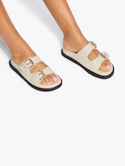 KG Kurt Geiger Cream Posie Sandals - Image 1 of 5