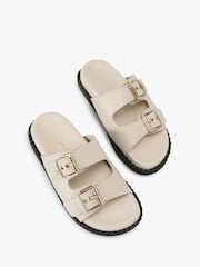 KG Kurt Geiger Cream Posie Sandals - Image 4 of 5
