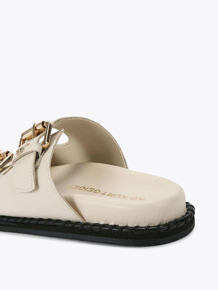 KG Kurt Geiger Cream Posie Sandals - Image 5 of 5