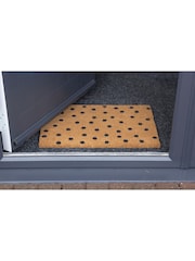 Esselle Neutral Astley Polka Dot Printed Doormat - Image 3 of 4