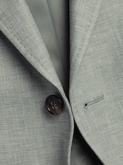 Charles Tyrwhitt Grey Slim Fit Slim Fit Jacket - Image 5 of 5