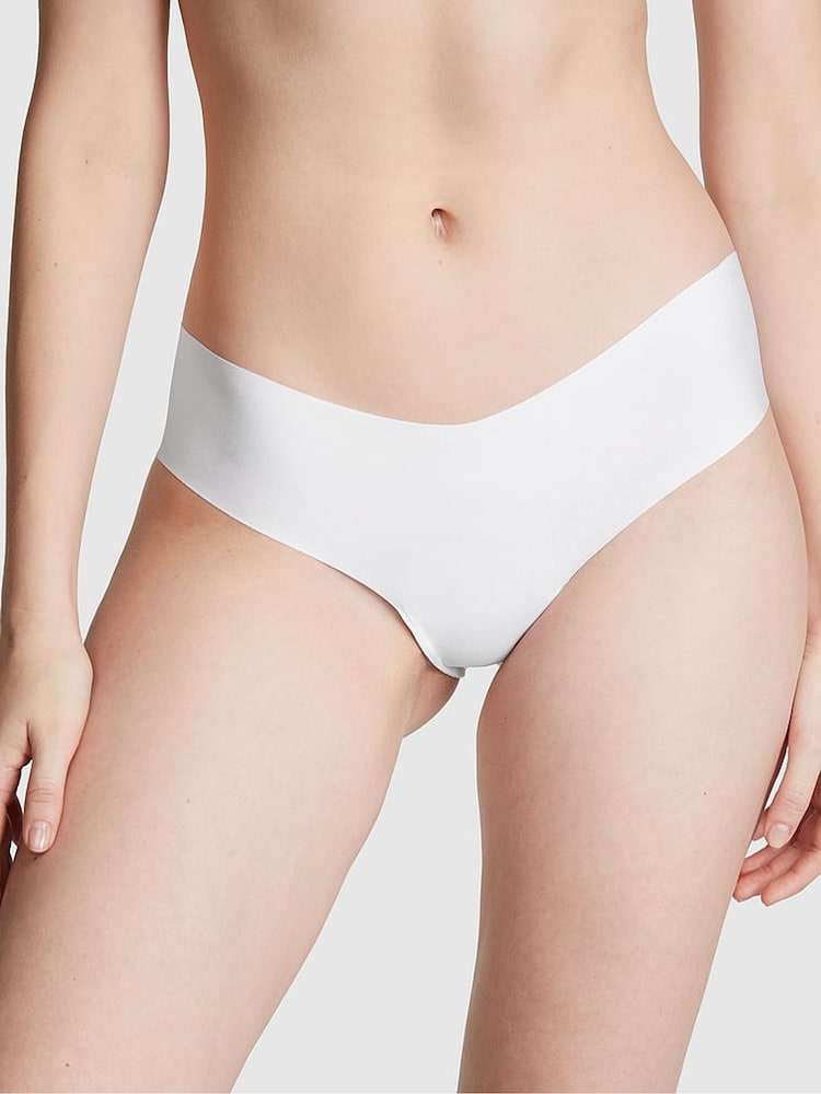 Victoria's Secret PINK White Cheeky No Show Knickers - Image 1 of 3