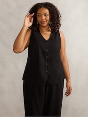 Live Unlimited Black Curve Waistcoat - Image 3 of 4