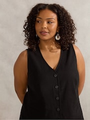 Live Unlimited Black Curve Waistcoat - Image 4 of 4