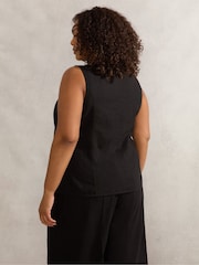 Live Unlimited Black Curve Waistcoat - Image 4 of 4