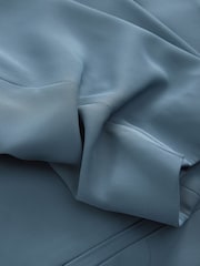 Blau - Entspannter Blazer mit gerafften Ärmeln - Bild 8 von 9