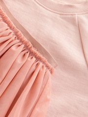 Pink Sweatshirt Skirt and Leggings 2 Piece Set (3mths-7yrs) - Image 9 of 9