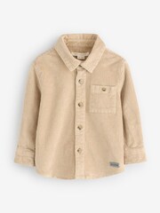 Angel & Rocket Cream Tyler Cord 100% Cotton Overshirt - Image 1 of 1