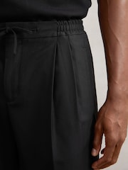أسود - Reiss Arden Trousers - صورة 4 من 6