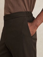 Reiss Found Slim Fit Internal Drawstring Trousers - Imagen 3 de 6