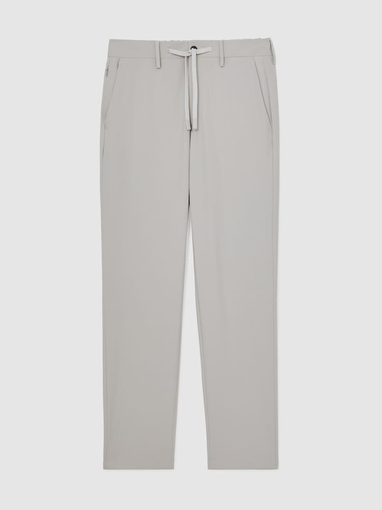 Reiss Ice Blue Split Trousers - Image 2 of 6 Reiss Ice Blue Split Trousers - Image 2 of 6