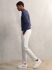 Reiss Ice Blue Split Trousers - Image 4 of 6