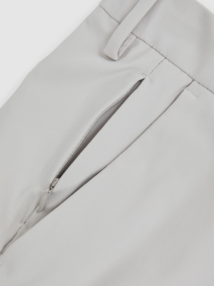Reiss Ice Blue Split Trousers - Image 6 of 6