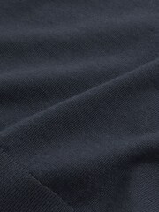Reiss Midnight Navy Holland Hoodie - Image 6 of 6