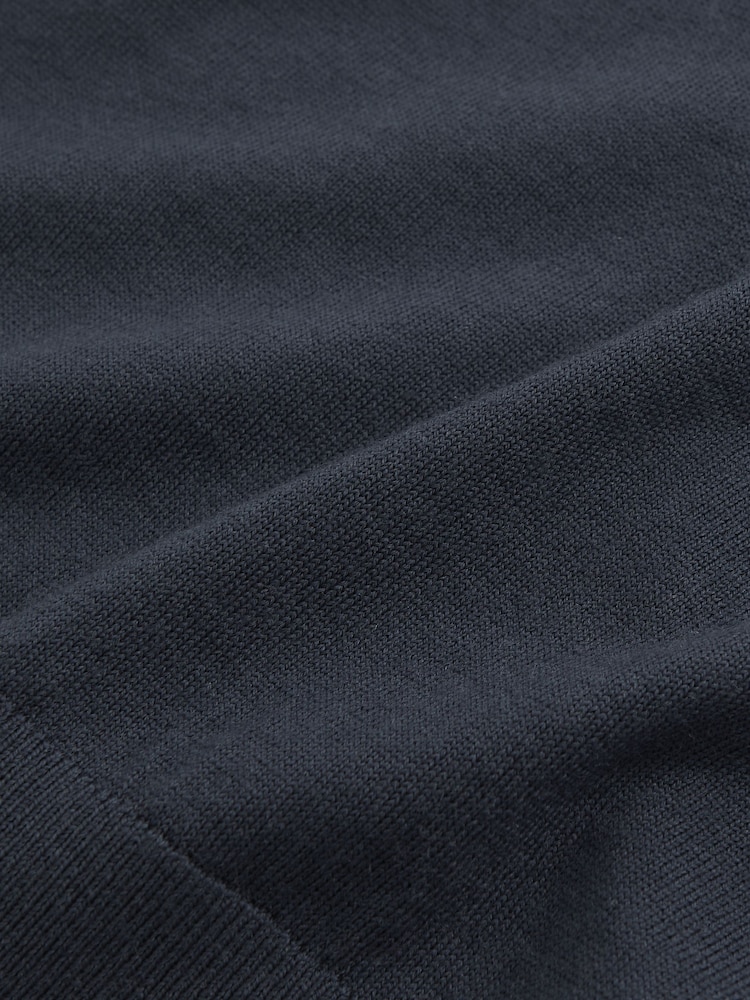 Reiss Midnight Navy Holland Hoodie - Image 6 of 6