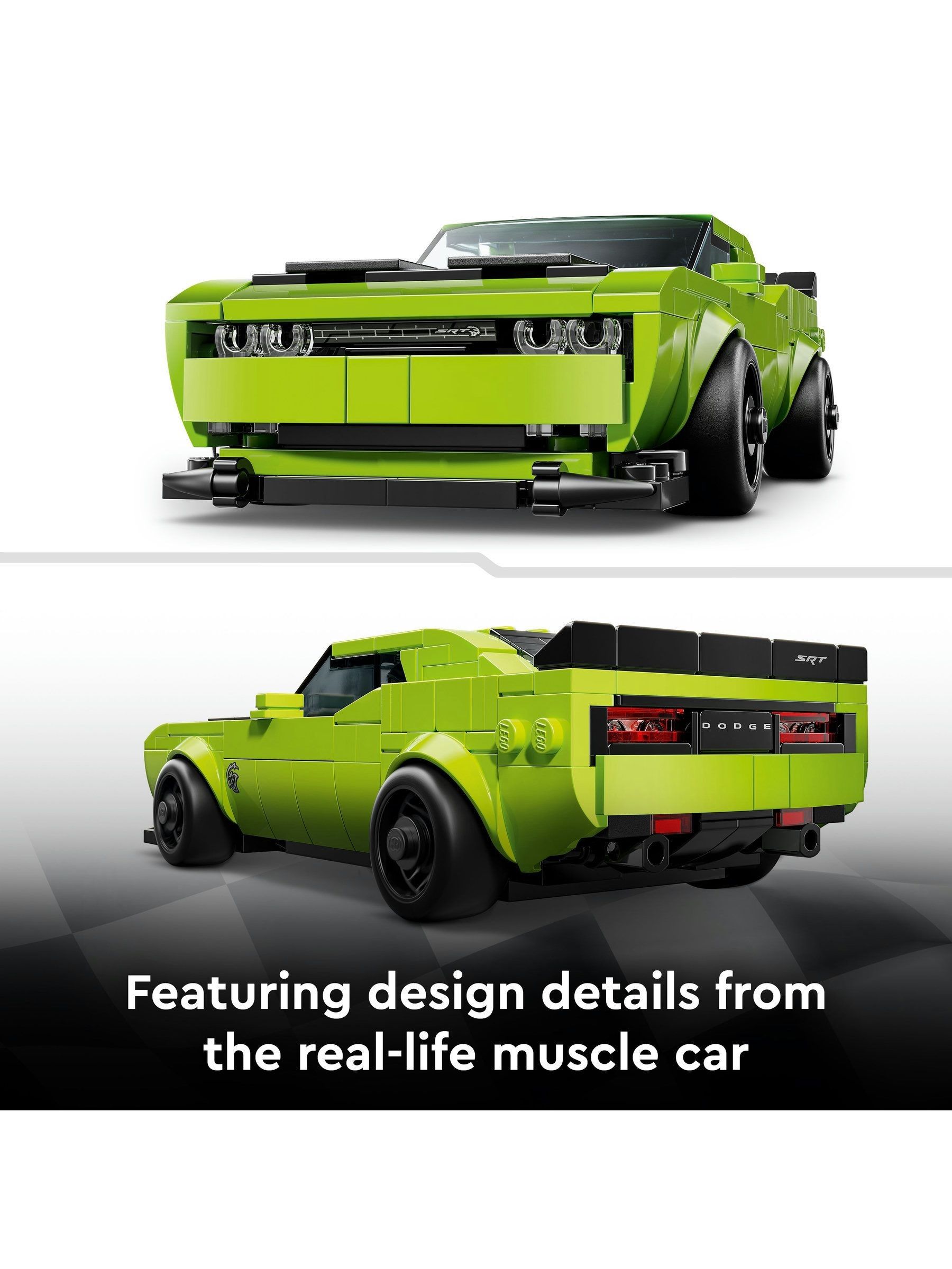 Buy LEGO Speed Champions Dodge Challenger SRT Hellcat Sports Car