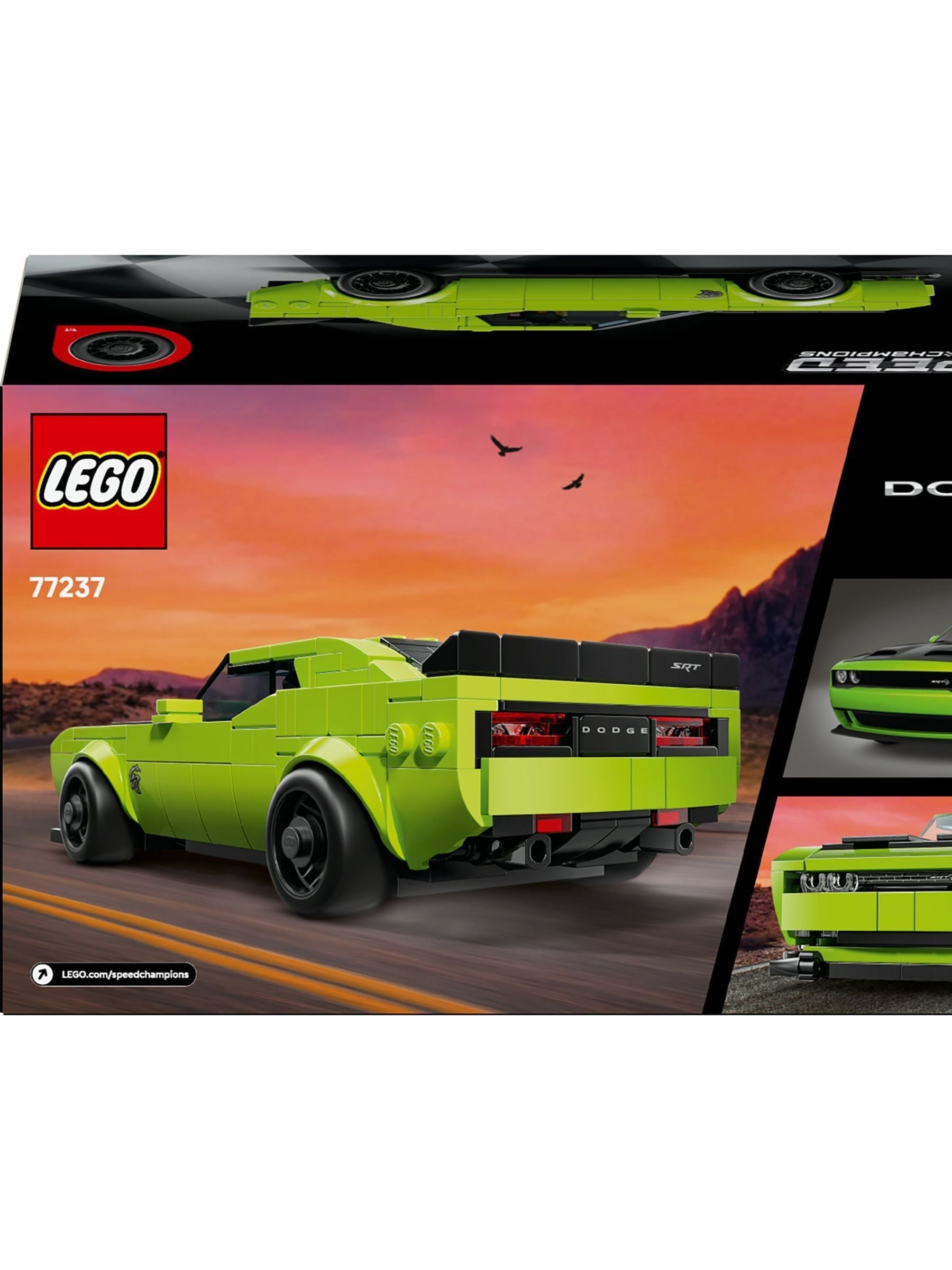 Buy LEGO Speed Champions Dodge Challenger SRT Hellcat Sports Car