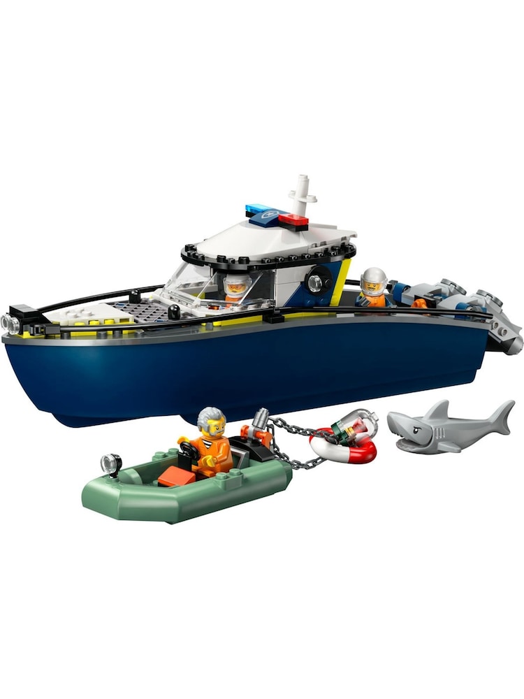 LEGO City Police Boat Chase Toy with a Speedboat 60456 - Bild 2 von 8