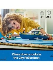 LEGO City Police Boat Chase Toy with a Speedboat 60456 - Bild 3 von 8