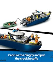 LEGO City Police Boat Chase Toy with a Speedboat 60456 - Bild 5 von 8