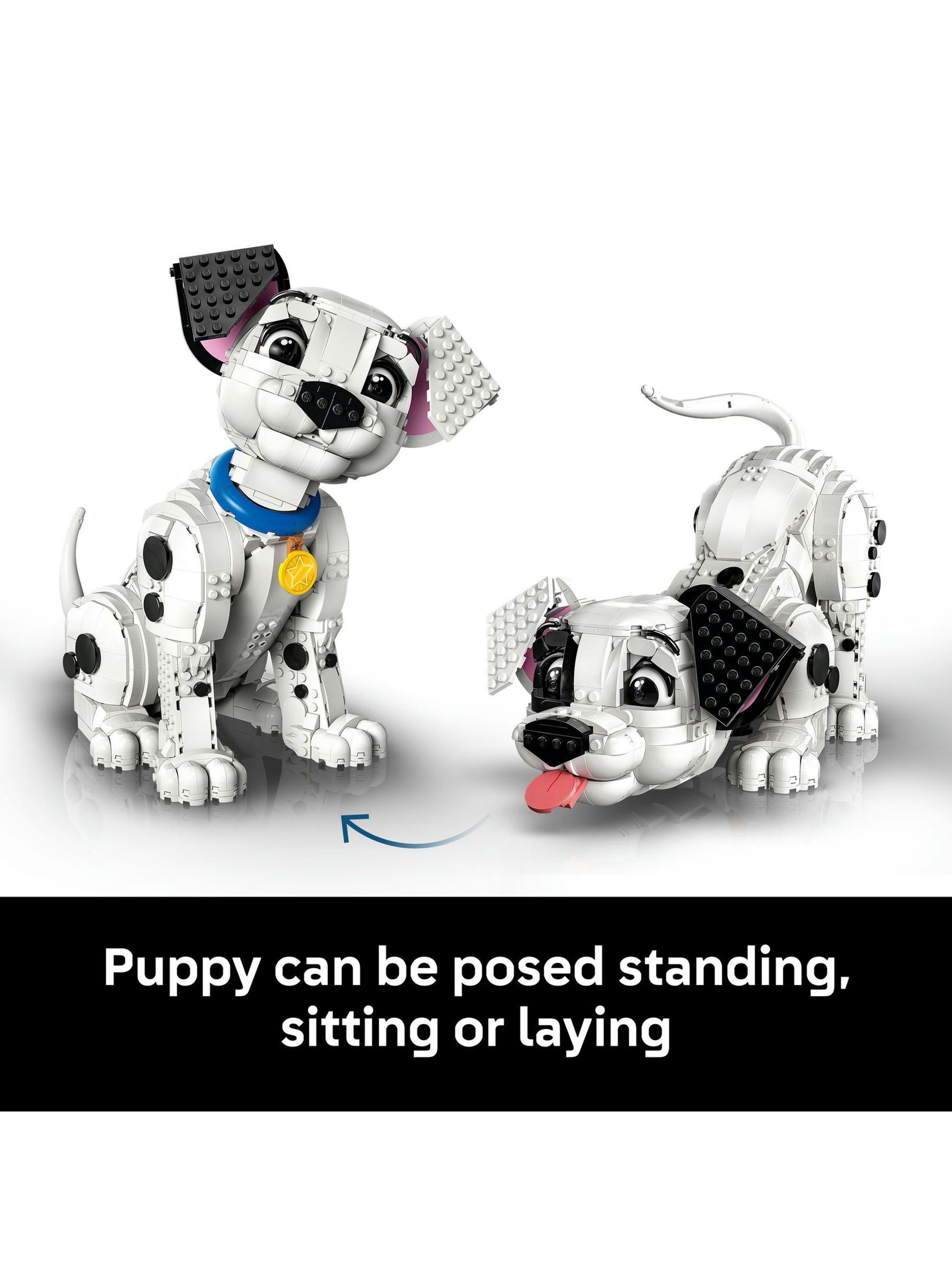 Buy LEGO Disney 101 Dalmatians Puppy Set for Adults 43269 from