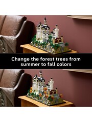 LEGO Architecture Neuschwanstein Castle Set for Adults 21063 - Image 7 of 8