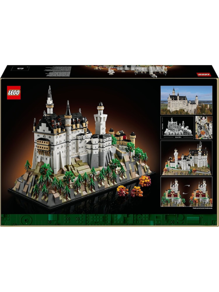 LEGO Architecture Neuschwanstein Castle Set for Adults 21063 - Image 8 of 8