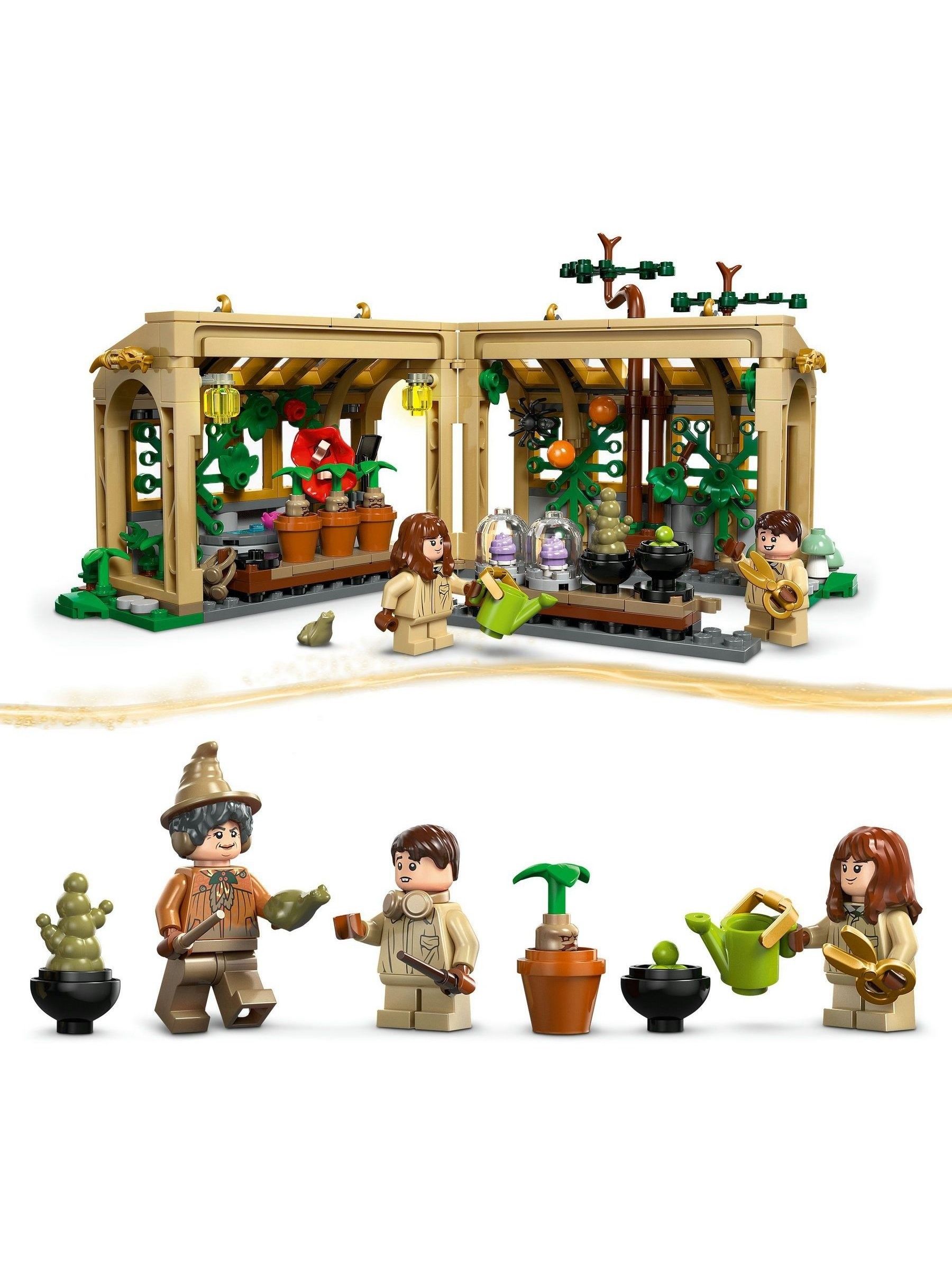 Buy LEGO Harry Potter Hogwarts Castle Herbology Class Toy 76445