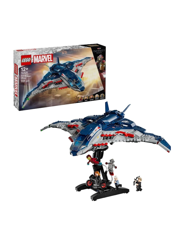 LEGO Marvel Avengers: Age of Ultron Quinjet Set 76325 - Image 1 of 9