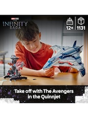 LEGO Marvel Avengers: Age of Ultron Quinjet Set 76325 - Image 3 of 9