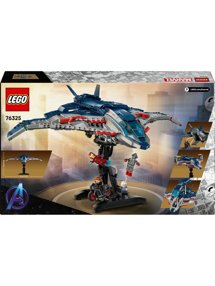 LEGO Marvel Avengers: Age of Ultron Quinjet Set 76325 - Image 9 of 9