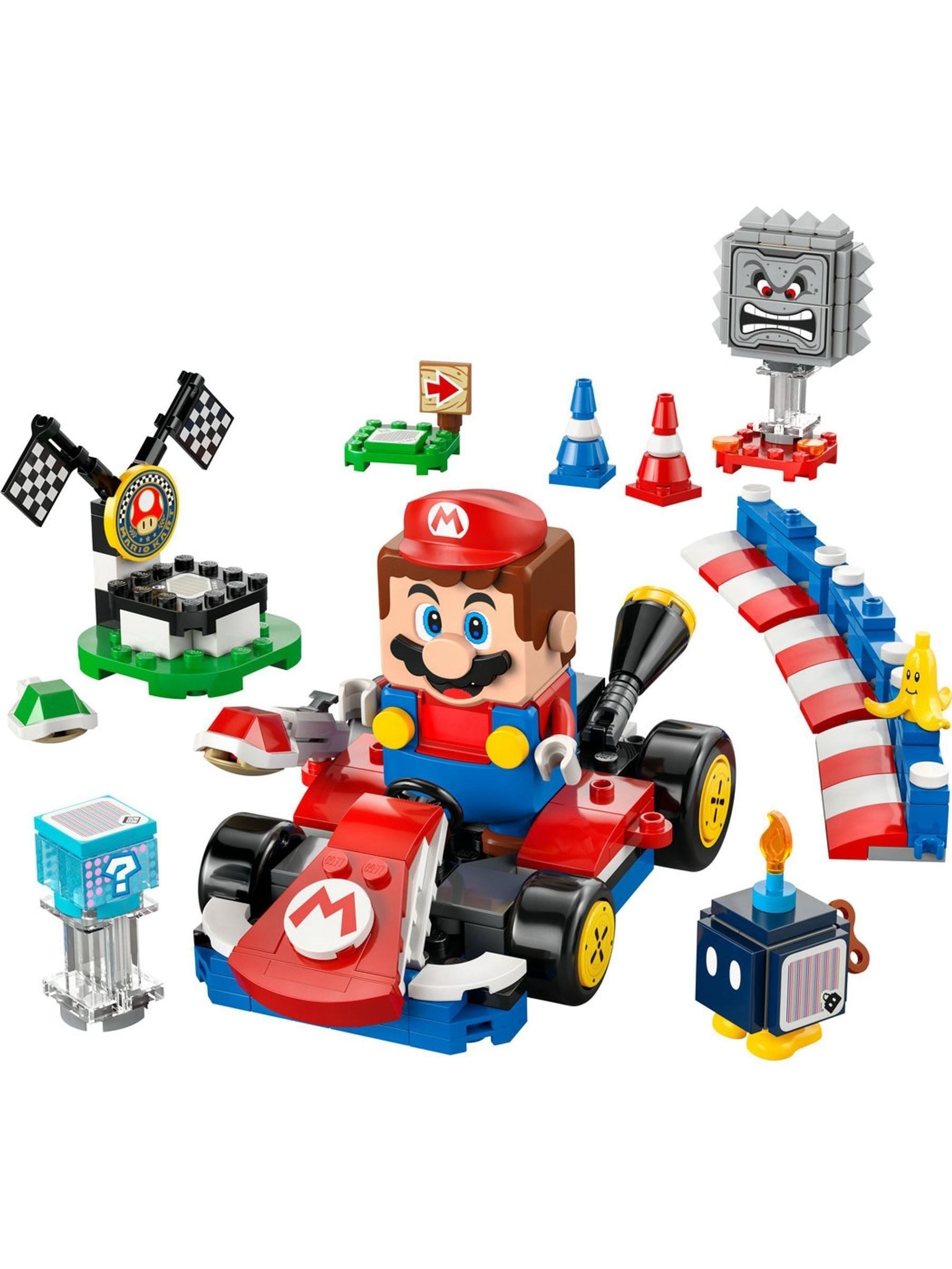 Buy LEGO Super Interactive Mario and Standard Kart 72043 from the