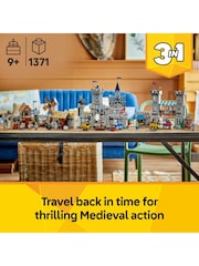 LEGO Creator 3-in-1 Medieval Horse Knight Castle Playset 31168 - Image 3 of 8