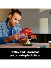 LEGO Botanicals Japanese Red Maple Bonsai Tree DIY Set 10348 - Bild 4 von 8