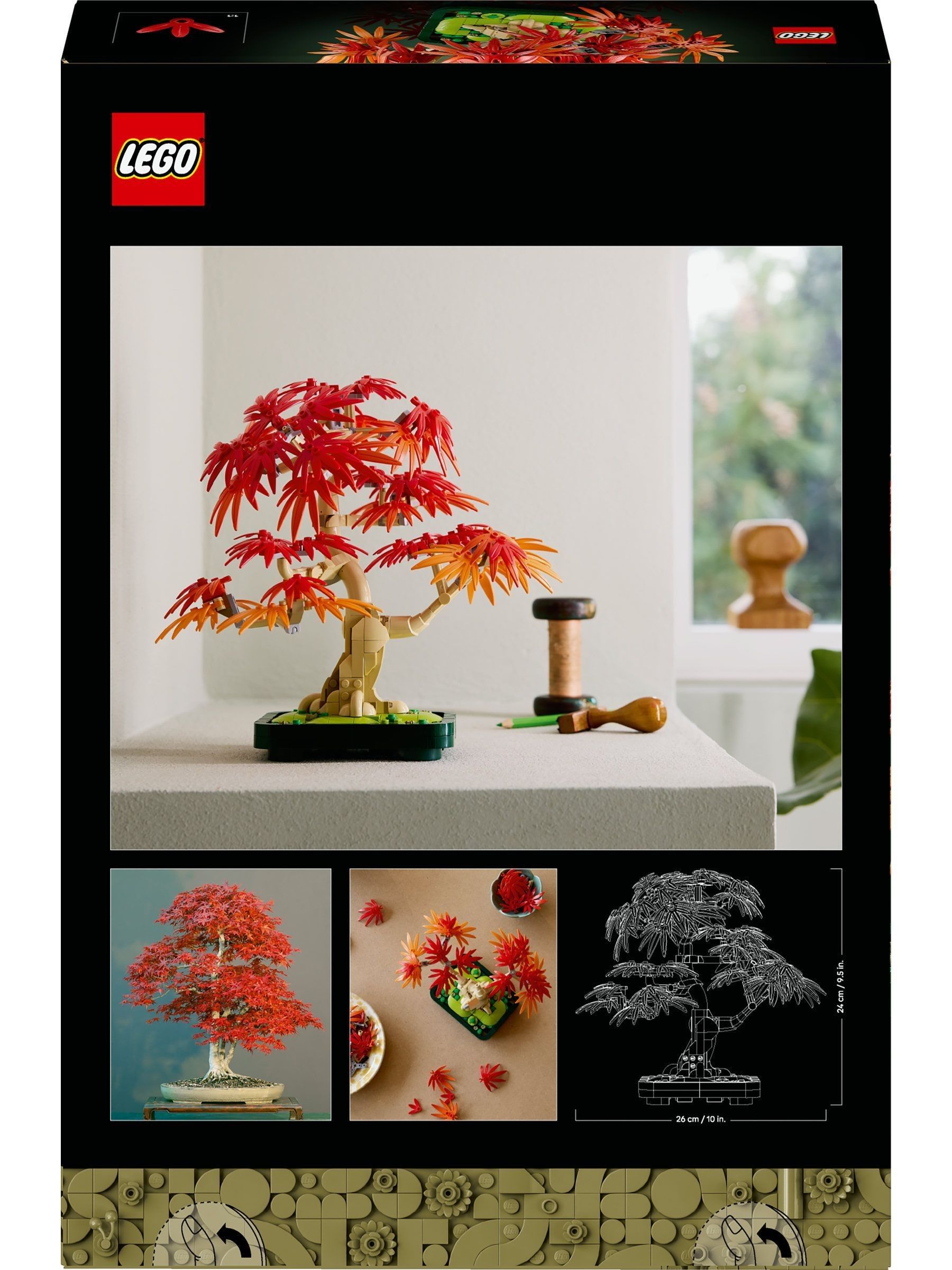 Buy LEGO Botanicals Japanese Red Maple Bonsai Tree DIY Set 10348