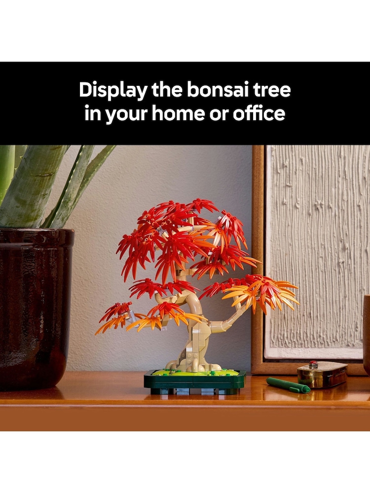LEGO Botanicals Japanese Red Maple Bonsai Tree DIY Set 10348 - Image 8 of 8 LEGO Botanicals Japanese Red Maple Bonsai Tree DIY Set 10348 - Image 8 of 8