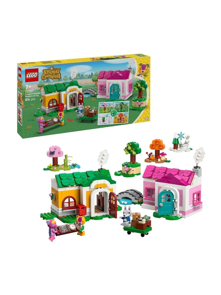 LEGO Animal Crossing Creative Houses: Seasons of Fun Building Set 77057 - Image 1 of 8