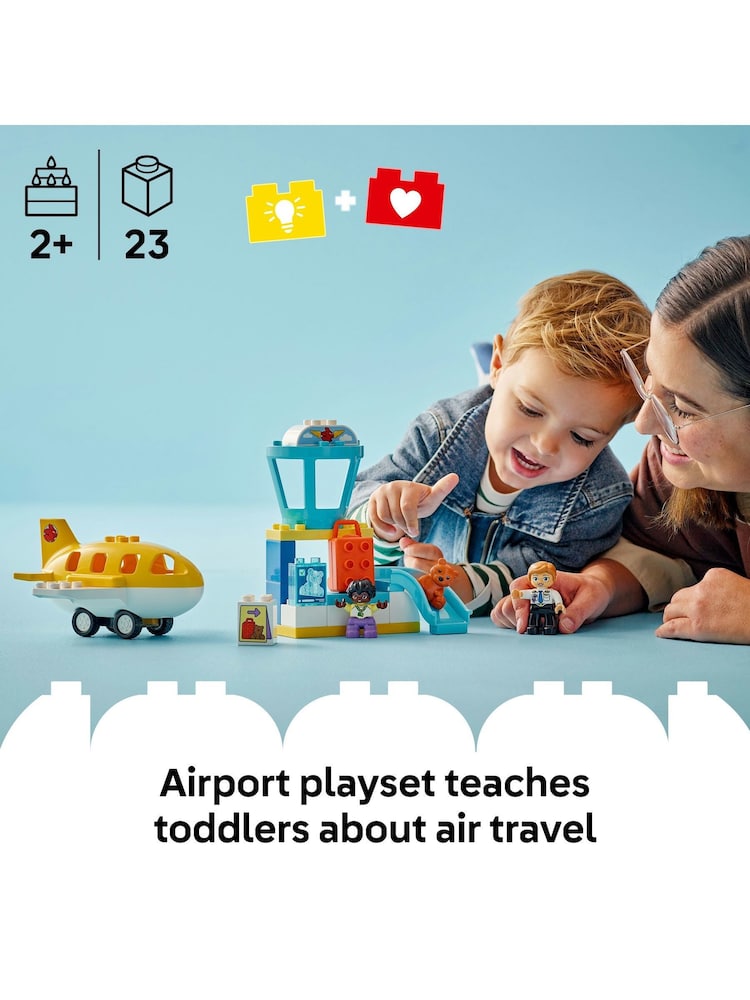 LEGO DUPLO Zum ersten Mal am Flughafen mit Spiel-Flugzeug 10443 - Bild 8 von 8