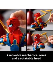 LEGO Marvel Iron Spider-Man Bust Avengers Building Set 76326 - Image 5 of 9