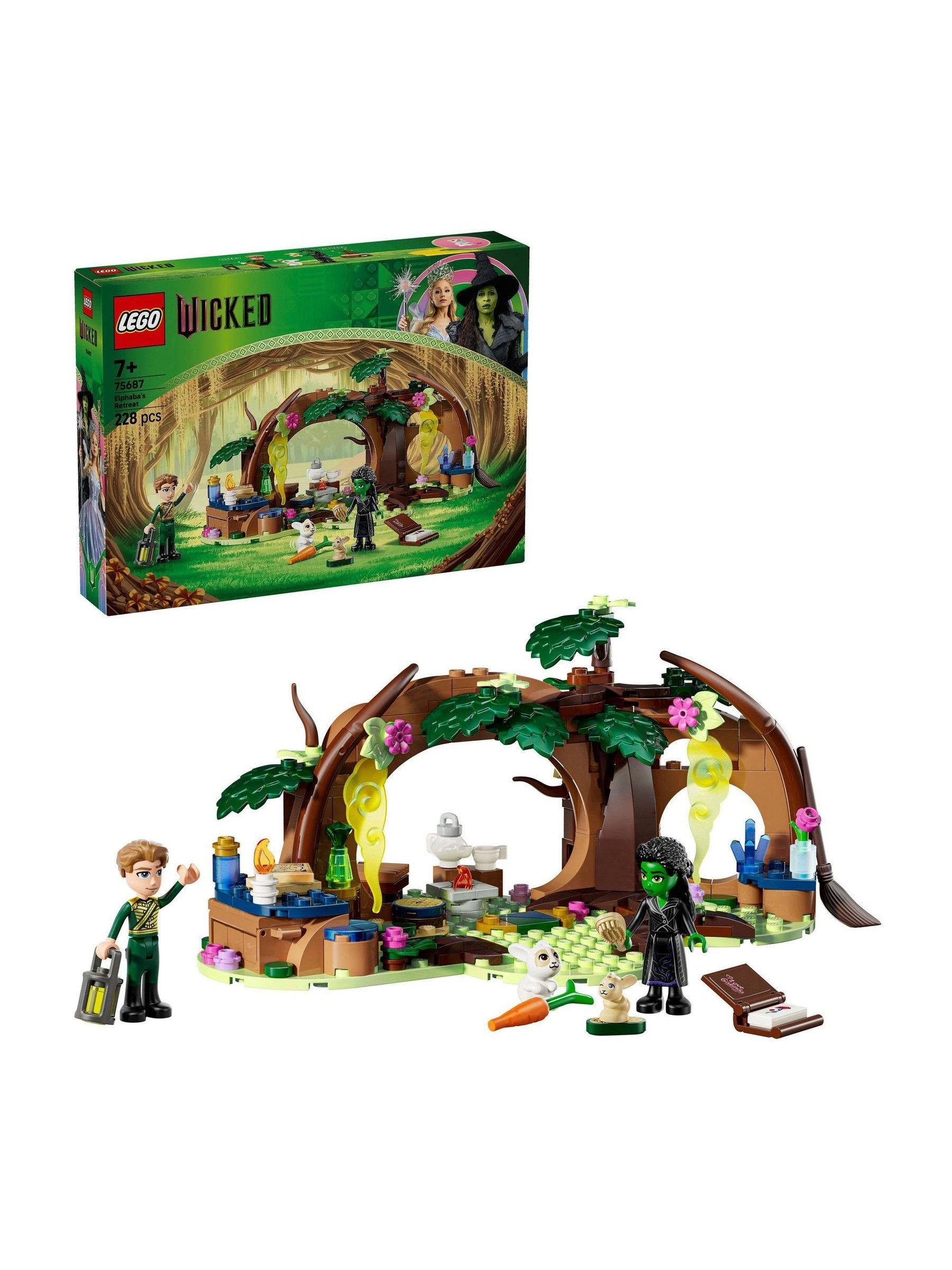 Lego Multi Wicked Elphaba's Retreat Toy For Kids 75687 - Image 12