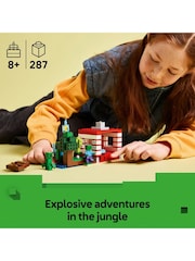 LEGO Minecraft The TNT Jungle House Toy with Figures 21275 - Image 5 of 8