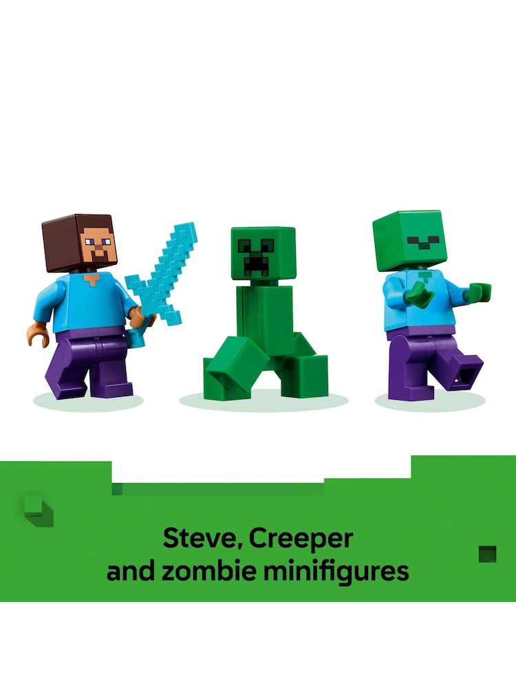 LEGO Minecraft The TNT Jungle House Toy with Figures 21275 - Image 8 of 8 LEGO Minecraft The TNT Jungle House Toy with Figures 21275 - Image 8 of 8