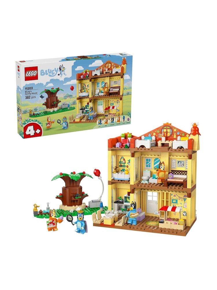 LEGO Bluey's Family House Toy for Kids aged 4+ 11203 - Image 1 of 8