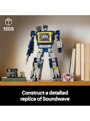 Lego Icons Transformers: Soundwave Set for Adults - Image 3 of 9