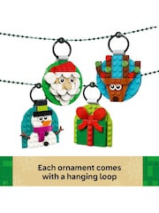 LEGO Christmas Ornament Selection Hanging Decorations 40744 - Image 7 of 8