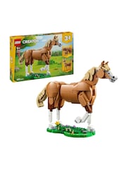 LEGO Creator 3-in-1 Beautiful Horse Toy Animal Building Set 31166 - Image 1 of 8