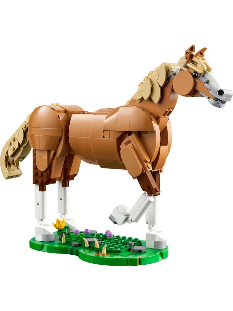 LEGO Creator 3-in-1 Beautiful Horse Toy Animal Building Set 31166 - Image 2 of 8