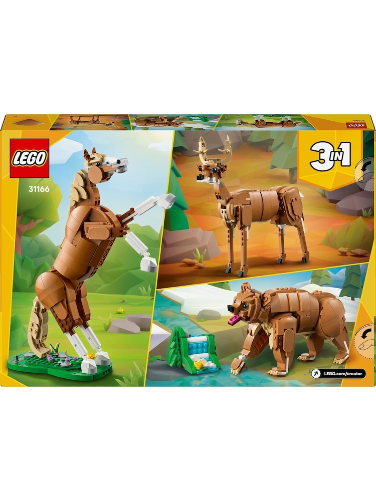 LEGO Creator 3-in-1 Beautiful Horse Toy Animal Building Set 31166 - Image 8 of 8