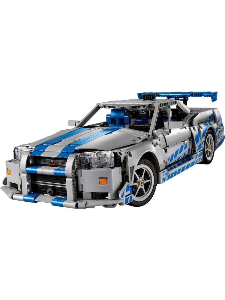 LEGO Technic 2 Fast 2 Furious Nissan Skyline GTR R34 Car Model Kit 42110 - Image 2 of 8