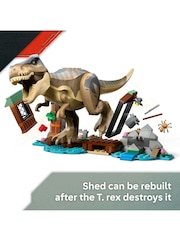 LEGO Jurassic World T-Rex River Escape Dinosaur Toy - Image 6 of 8